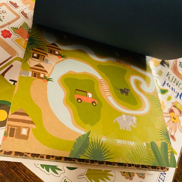 LARGE Chipboard Sticker Set & Paper Pad - Picture 6 of 11